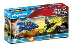 PLAYMOBIL CITY ACTION - JET DE POLICE ET DRONE #70780